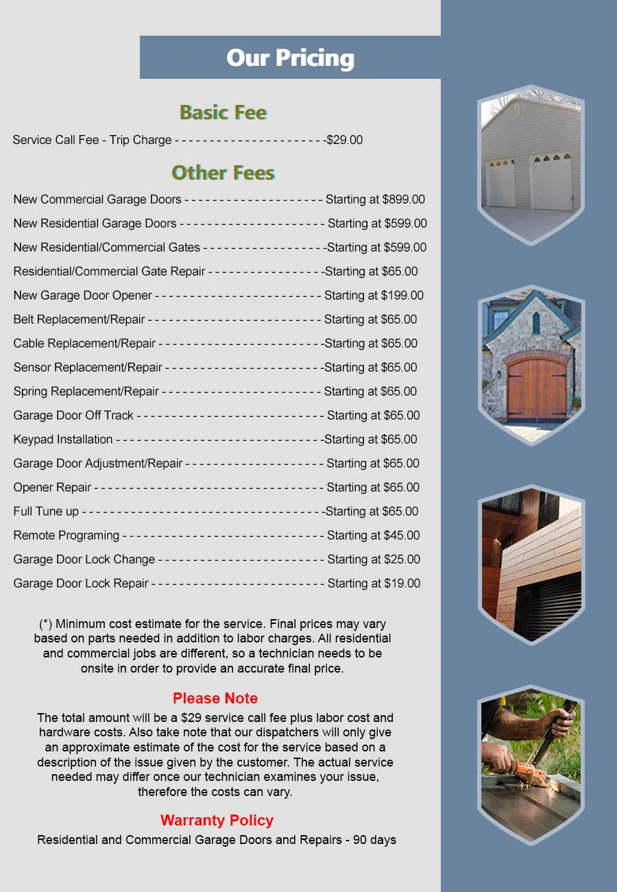 HighTech Garage Door Encino, CA 818-722-1011